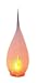 Silicone Dipped Country Flicker Electric Light Candelabra Base Bulbs with Look of a Candle Flame - Package of 8 Bulbs