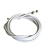 ACTION CABLE BRAKE CURB DOG SLICK WHITE W/TEFLON