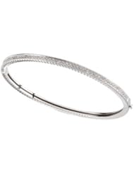 Diamond Bangle Bracelet 14K White Gold 1/3 Ct Tw;P;Diamond Bangle Bracelet