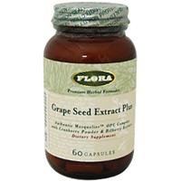 Flora Grape Seed Extract Plus 60 Capsules