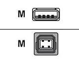 Lexmark USB cable - 6.6 ft ( 1021294 )