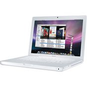 APPLE MACBOOK NOTEBOOK - 2.4 GHz Intel Core 2 Duo, 4GB DDR3 SDRAM, 320 GB SATA HD, SuperDrive 8x DVD+/-R DL/DVD+/-RW/CD-RW, NVIDIA GeForce 320M , AirPort Extreme 802.11n Wi-Fi wireless networking,Bluetooth 2.1 + EDR (Enhanced Data Rate), iSight camera, 13.3-inch (diagonal) LED-backlit glossy widescreen display, Mac OS X v10.6 Snow Leopard On Sale