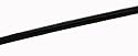 Small (36") weighted (600g) Plain Black exercise & dance Hoola Hula Hoop