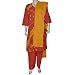 Salwar Kurti Printed Embroidered Cotton Womens Dress India Size X-L (slk398b)