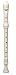 Yamaha 20-Series 3-Piece F-Alto Recorder (Ivory)