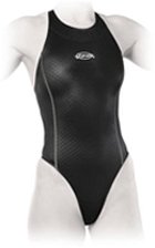 Finis Female Clipback Hydrospeed Swim Wear - Black