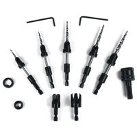 Fuller 1/4'' Quick Change Taper Drill Set