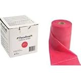 Thera-Band Dyna-Band Exercise Bands, Red, Medium Resistance, Bulk Roll