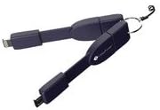 CasePower CLICKTOGO COMBO, dark blue ClickToGo Cable, 800.002 (ClickToGo Cable COMBO LIGHTNING/MICRO-USB)