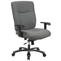 Office Star Big and Tall Executive Chair - Gray Fabric