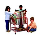 Childcraft Metal Big Book Mobile Browser Including 3 Shelves, 22