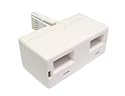 BT Telephone Socket Splitter 2 Way ~ Double ~ 2 into 1 ~ Doubler ~  Plug to Socket ~ White ~ Phone ~ Fax ~ Modem ~ Answer Machine