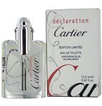 DECLARATION by Cartier for MEN: EDT SPRAY .42 OZ MINI (LIMITED EDITION) (note* minis approximately 1-2 inches in height)