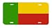 Benin Flag Vanity Auto License Plate