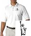 Embroidered Shirt - Men's Polo Shirt with statue of liberty