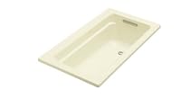 KOHLER K-1123-96 Archer 5-Foot Bath, Biscuit