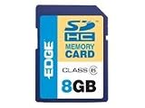8GB Edge Proshot Sdhc Memory Card CLASS6