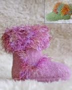 Fiber Trends Alpine Boot CH 47 Knit Pattern