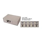 2 To 1 Manual PS/2 KVM Switch, DB15/Md6/Md6