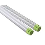 蛍光灯型LED　昼光色相当　消費電力24W/長寿命5万時間/G13口金　エコリカ　LeD照明　ECL-L40WHの画像