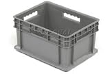 Akro-Mils Straight Wall Container Solid 15-3/4X11-3/4X8-1/4. Package of 12
