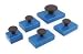 Industrial Grade 3DXX3 Holding Magnet, Rectangle, 38 Lb