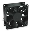 Dayton 2RTJ1 Axial Fan, 3 5/8 In Sq, 106.3 CFM, 12 V DC