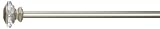 Umbra Squire 72-Inch to 144-Inch Drapery Rod, Warm Nickel