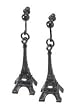 Marc By Marc Jacobs Maripol Alloy Eiffel Tower Earrings Black in Bag