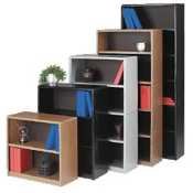 Value Mate 4-Shelf Bookcase - Oak by Safco