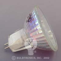 BULBTRONICS JDR50W- 120V/MR16 50W 110V/120V GX5.3 / 2-PIN CLEAR MR16 Halogen