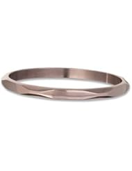 Amalfi™ Stainless Steel Bangle Bracelet 07.50 Inch Chocolate Immerse lating G367