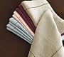 Hemstitch Dinner Napkins Champagne 1 Dozen