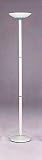 Indoor Furnitures item: White Modern Halogen Torcheire Dimmer Switch Floor Lamp w/300W Bulb