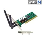 Zonet Network ZEW1642D 802.11N Wireless PCI Adapter with Low-Profile Bracket Retail