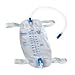 3 Pack -Easy-Tap Leg Bag, Large, 32 Oz, 18” Tubing, Anti-Reflux Valve, Cloth Straps
