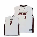 adidas Chris Bosh Miami Heat Revolution 30 Performance Jersey - White (Large)