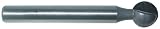 Magnate 2556 Ball End Carbide Tipped Router Bit - 3/8 Radius; 1/2 Shank Diameter; 4 Shank Length