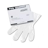 Polyethylene Disposable Food Handling Gloves, Large, 1000 per Carton