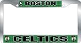 Boston Celtics Deluxe Domed Chrome License Plate Frame