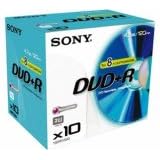 Sony DPR 120 - 10 x DVD+R 4.7 GB 8x - jewel case - storage media