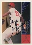 Wayne Gomes, Clearwater Phillies - Phillies Affiliate Autographed Card