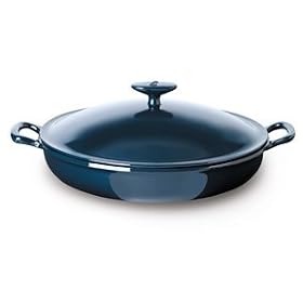 Emeril Enameled Cast Iron 4-Quart Jambalaya Pan with Lid by