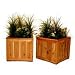 Planter Box Set Western Red Cedar Plants Garden Boxes