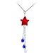 Handcrafted Sterling Silver Patriotic Star Necklace
