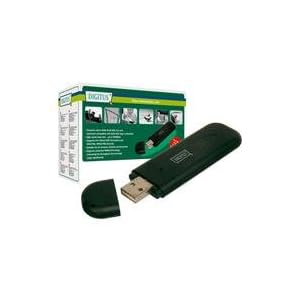 Digitus DN-7053 Netzwerk WLAN USB-Stick 300 MBit grün