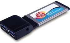 2 Port USB 3.0 Express Card Adapter-by UPS