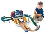Fisher Price Geo Trax Playset - GeoTrax Grand Central Station with The Fastest Team Aero and Eric