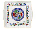 Passover Matza Tray for Seder Night Jewish Holiday Abecassis Made in Israel