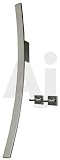 Graff Signature Collection G6030C14UPC Luna Double Lever Wall-Mounted Lavatory/Vessel Filler with 8-3/14 Reach, 39-9/16 Height and Wall-Mount Handle Installation: Polished Chrome, Includes Rough and Trim